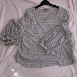 Adorable Puff sleeve Cotton Top